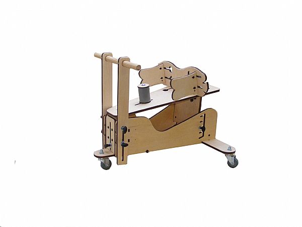 כסא רכיבה + גלגלים